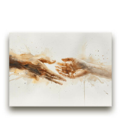 Divine Connection Mounted Canvas