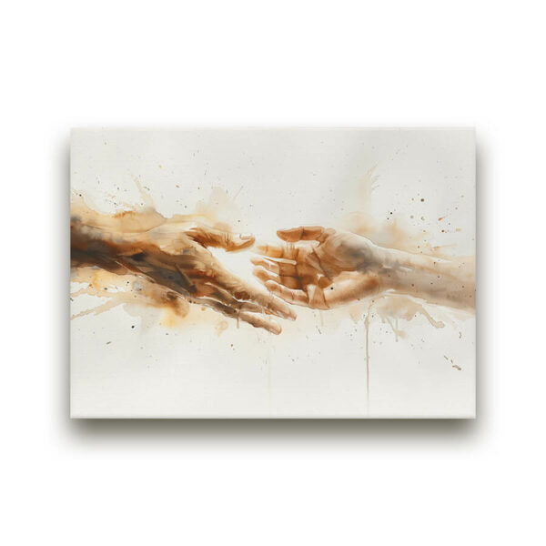 Divine Connection Mounted Canvas