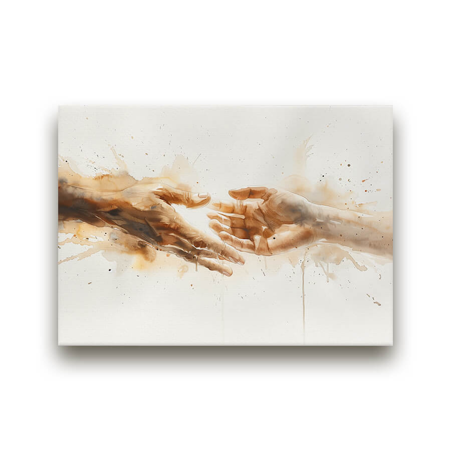 Divine Connection Mounted Canvas
