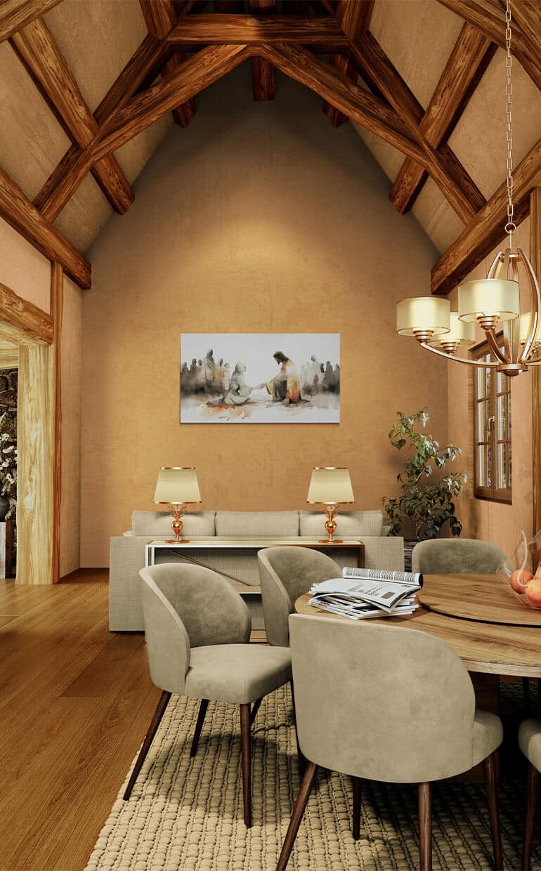 Jesus-and-the-Bleeding-Woman-Living-Room