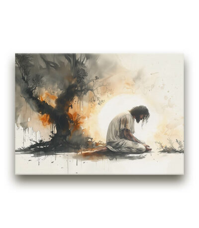 Night of Surrender Mounted Canvas