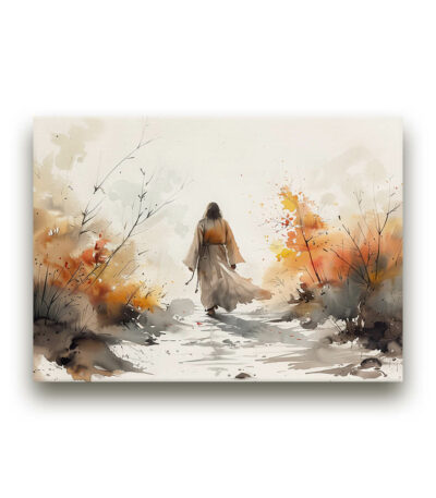 The Way Mounted Canvas